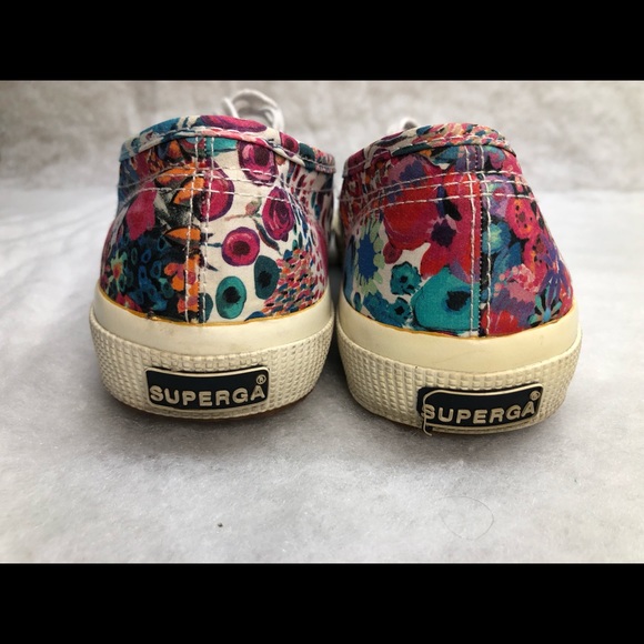 Supergra Flower Canvas Shoes - Picture 12 of 14